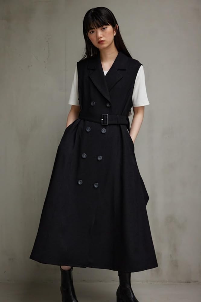 お値下げしました。ブルーレーベルトレンチ風ワンピース トレンチジレワンピース｜WOMEN｜250HAF33-029G｜AZUL BY MOUSSY